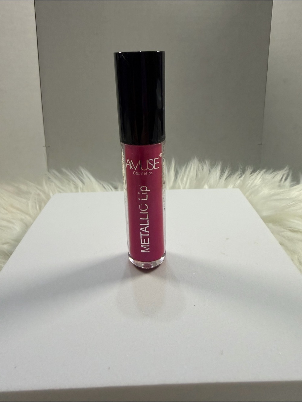 🩷5/$10🩷 Muse Metallic Lipstick - Fuchsia Pink Metallic